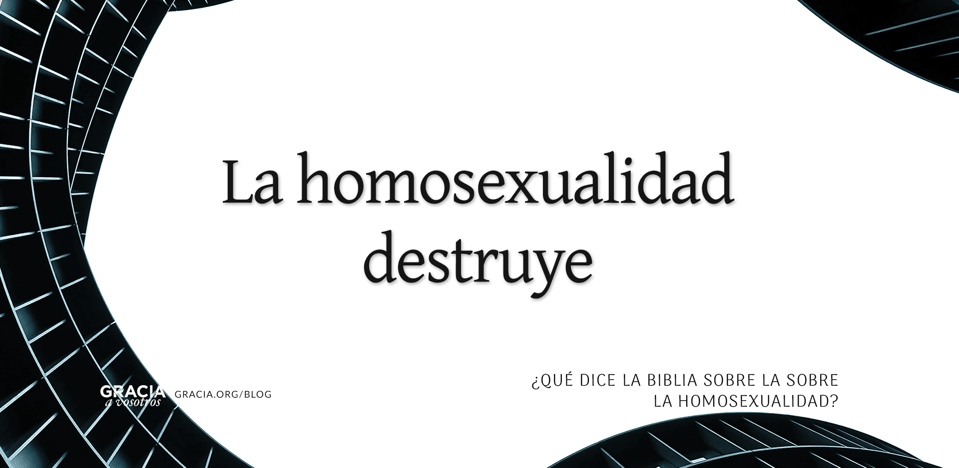 La homosexualidad destruye